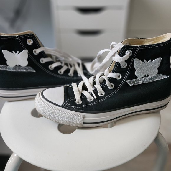 Converse chuck Taylor high top customized shoes - Picture 2 of 5